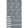 Υφάσματα ζακάρ γεωμετρικά Geo black 280cm