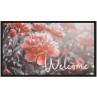 Χαλάκια εισόδου Image 169 pink flowers welcome 45x75cm