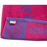 Πετσέτα θαλάσσης Logo purple-fuchsia βελουτέ_2