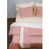 Παπλώματα υπέρδιπλα 2 όψεων Anna Riska Luxury 220x240 ροζ/μπεζ