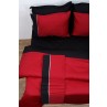 Παπλώματα υπέρδιπλα 2 όψεων Anna Riska Luxury 220x240 κόκκινο/μαύρο