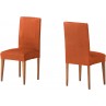 Ελαστικό κάλυμμα καρέκλας με πλάτη Atenas πορτοκαλί 50x50x60