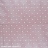 Κουρτίνα πουά Plumetti etamin pink-white 851