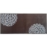 Ταπέτο διάδρομος Universal 917 flowers taupe 67x150cm